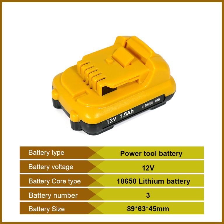20V Replacement Battery for DeWALT Power Tools (DCB18-5X)