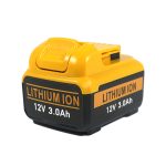 2025 New Product 12V Power Tool Electric Drills Battery 1.5Ah-6Ah Lithium Battery for DeWalt Power Tool Electric Drills
