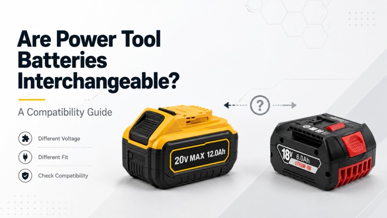Are Power Tool Batteries Interchangeable? A Compatibility Guide