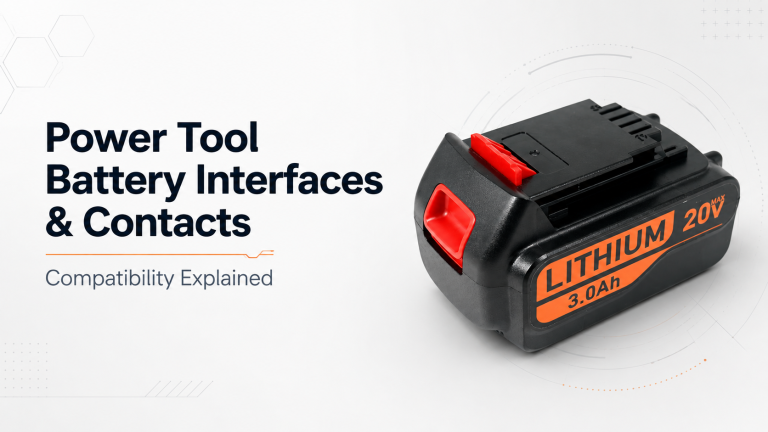Power Tool Battery Interfaces and Contacts: Compatibility Explained