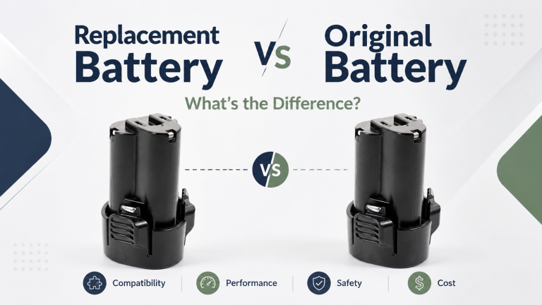 Replacement Battery vs Original Battery: What’s the Difference?